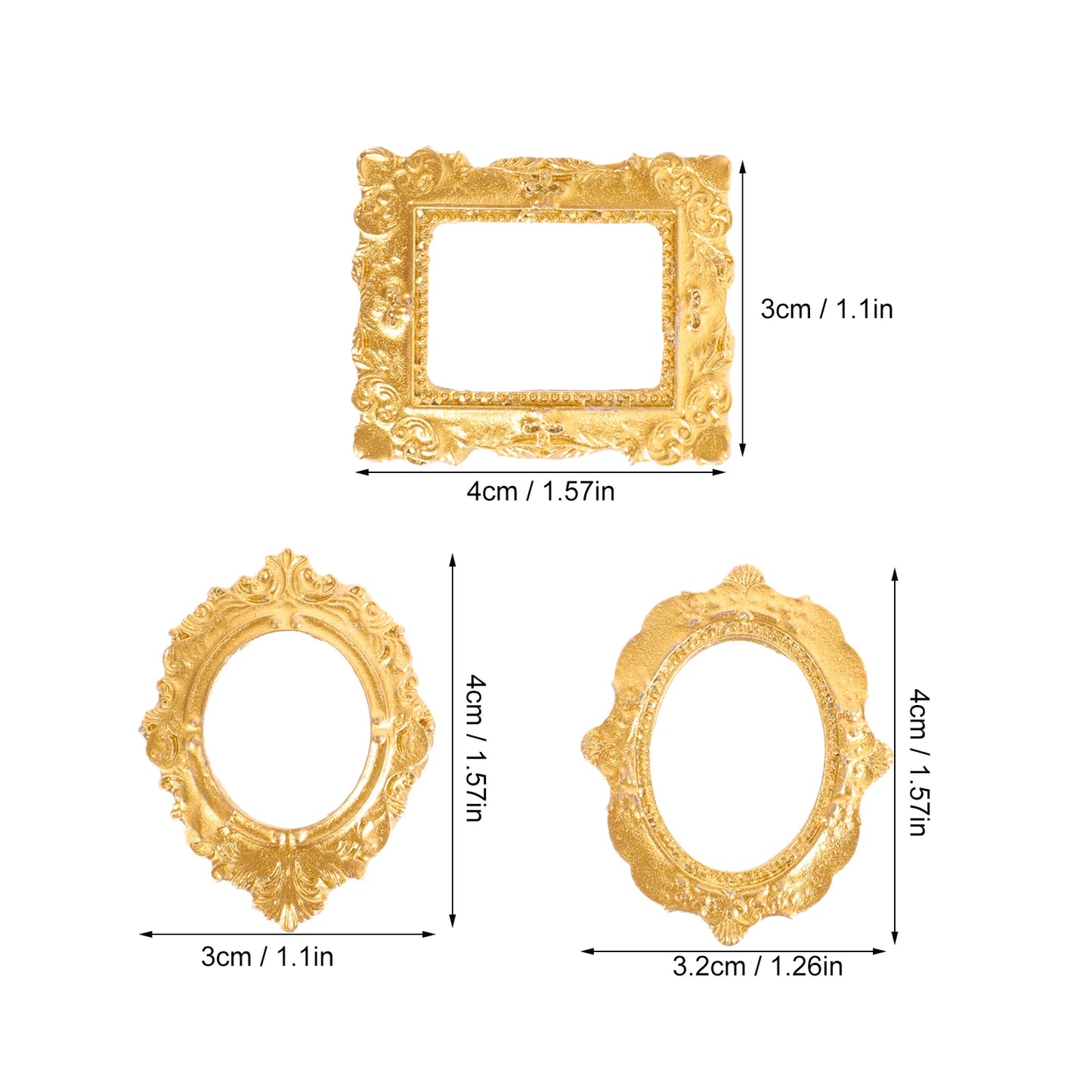 15Pcs Mini Photo Frame Crafts