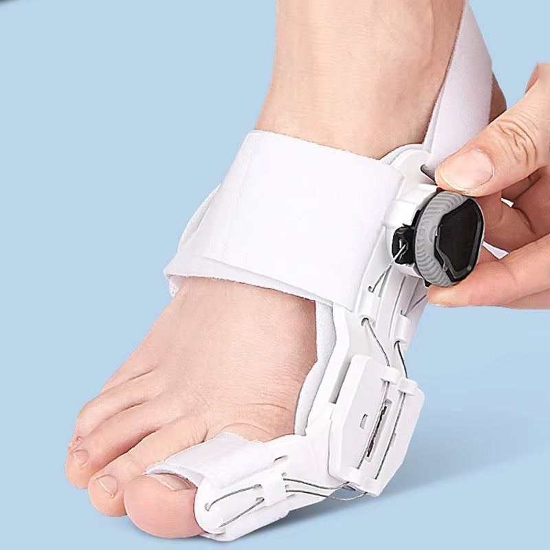 1PC Bunion Corrector Unisex Foot Hallux Valgus Braces Rotatable Toe Separator Straightener Adjustable Finger Toe Corrector