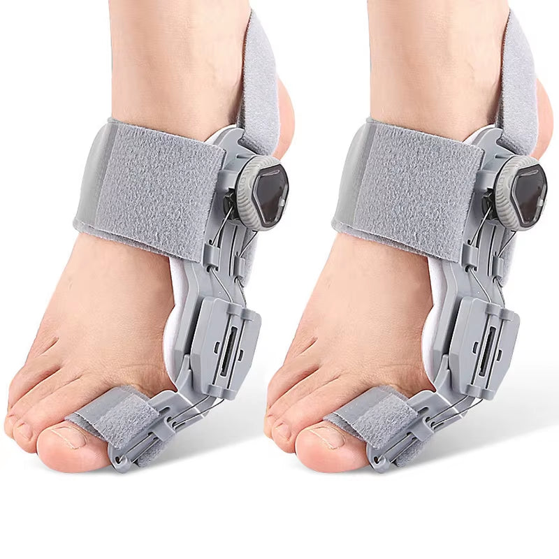1PC Bunion Corrector Unisex Foot Hallux Valgus Braces Rotatable Toe Separator Straightener Adjustable Finger Toe Corrector