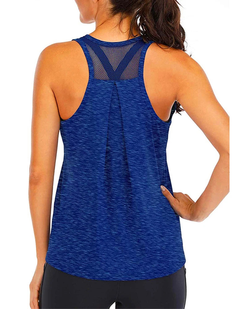 Quick-Drying Workout Blouse
