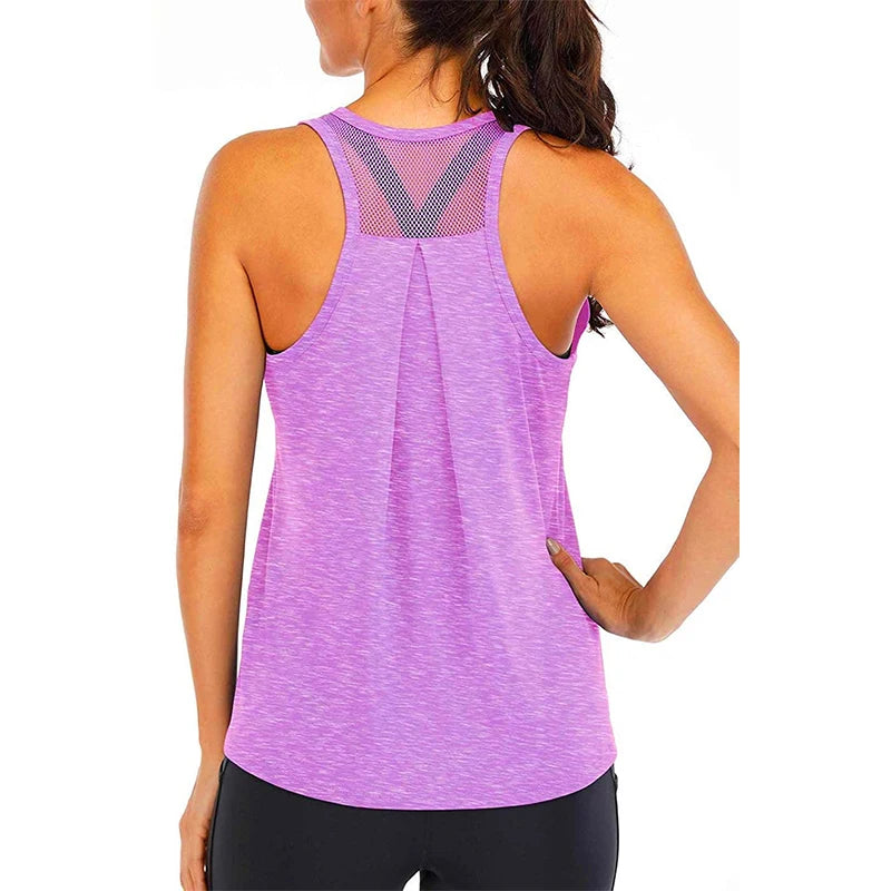 Quick-Drying Workout Blouse