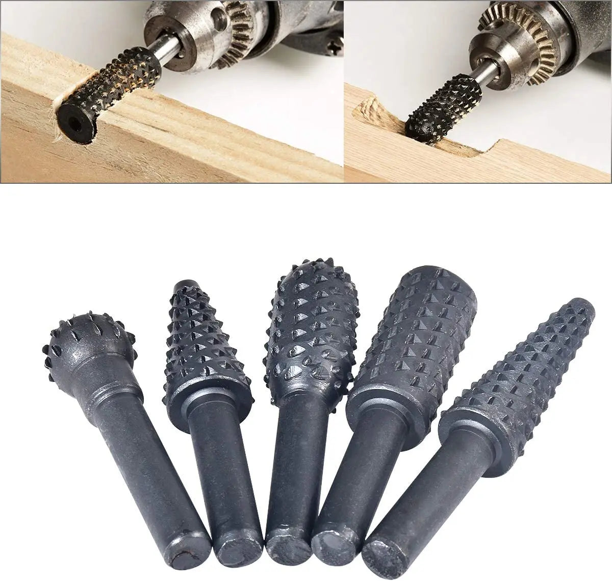 Drill Bit Set 1/4'' 6mm Shank Rotary Cutting Tools