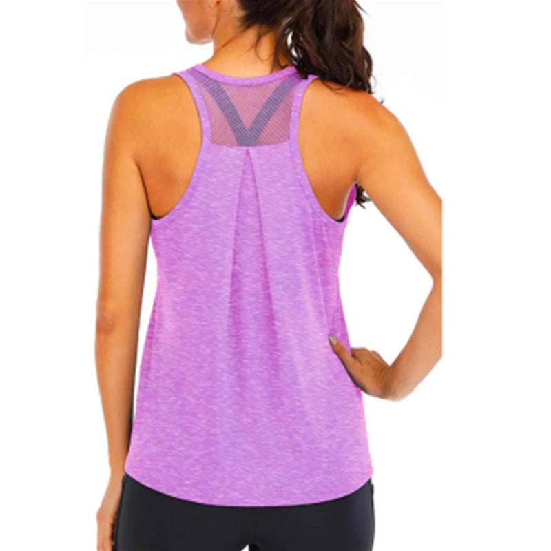 Quick-Drying Workout Blouse