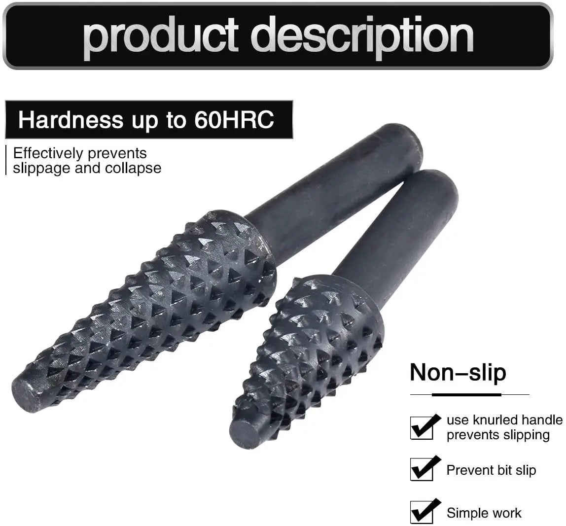 Drill Bit Set 1/4'' 6mm Shank Rotary Cutting Tools