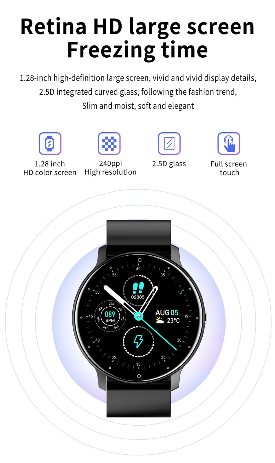 Smartwatch Full Touch Screen