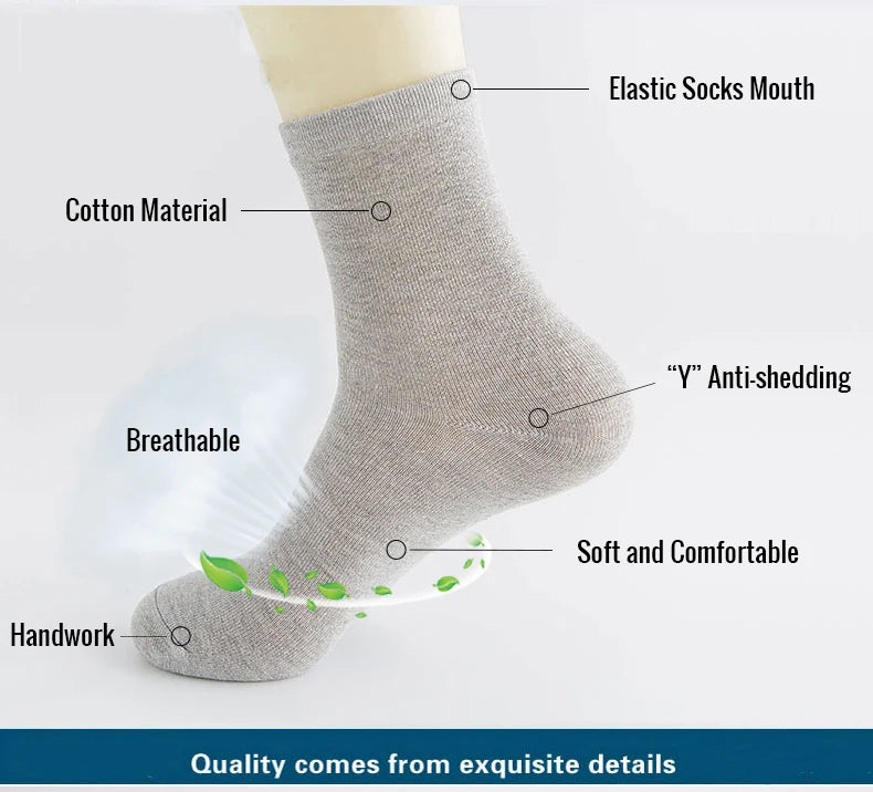 Cotton Blend Socks