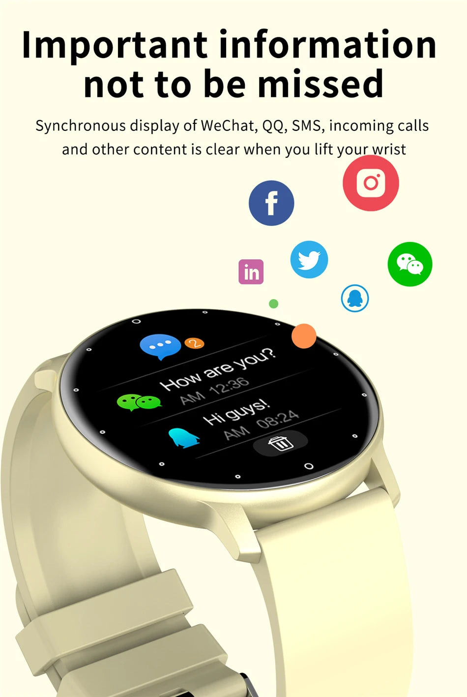Smartwatch Full Touch Screen