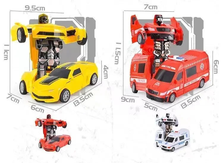 Shape-shifting toy car