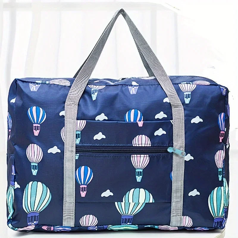 Portable travel luggage bag