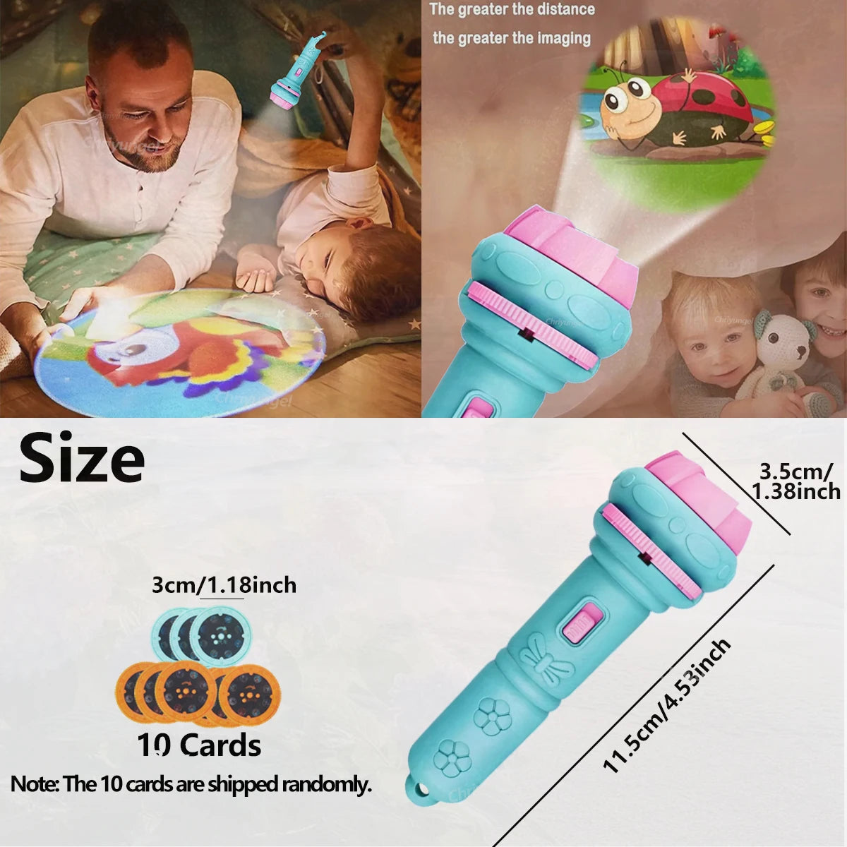 Kids Projector Flashlight
