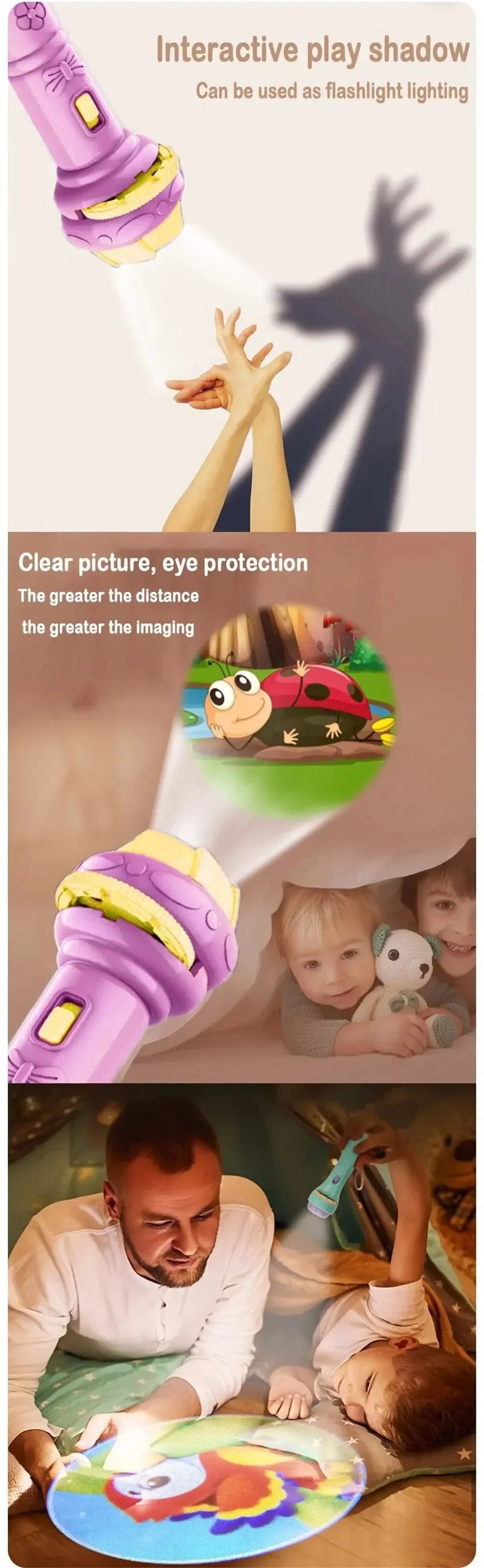 Kids Projector Flashlight