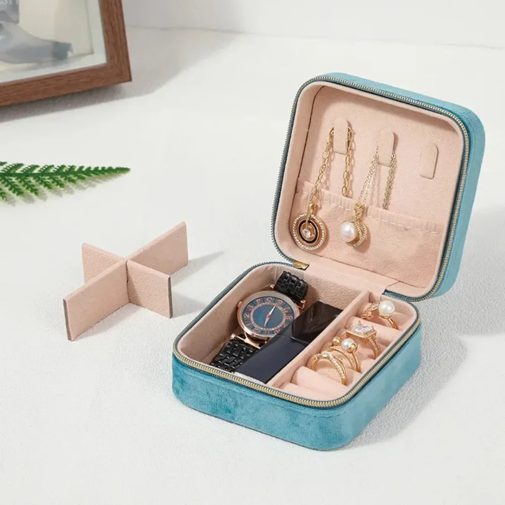 Velvet Jewelry Box