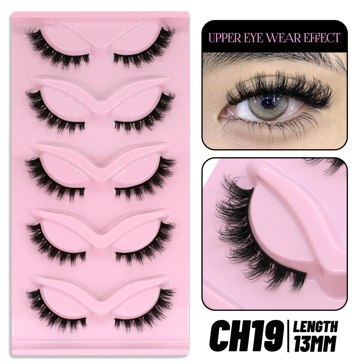 GROINNEYA Cat Eye Lashes