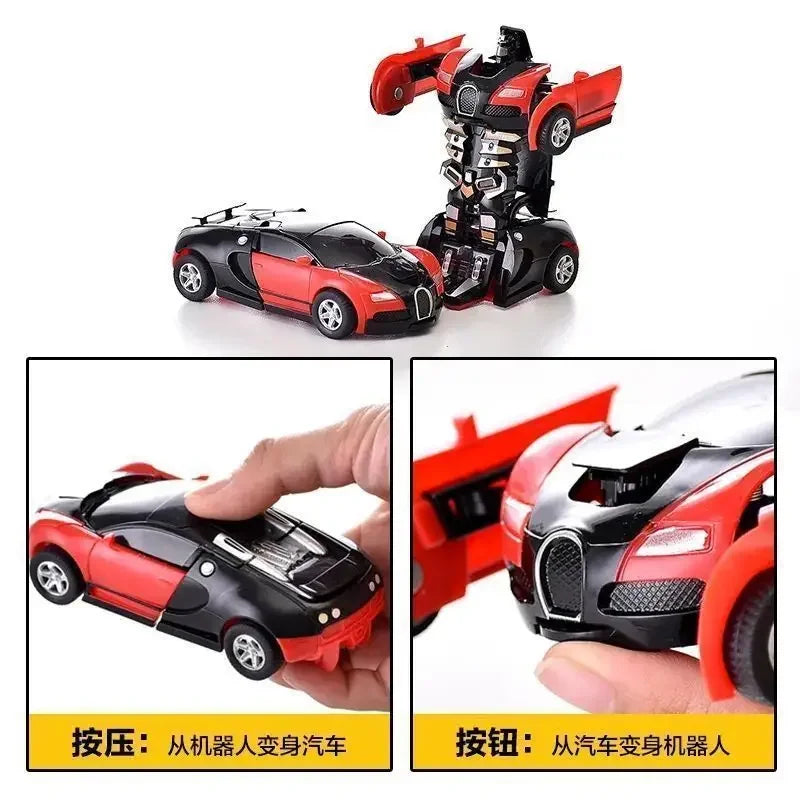Shape-shifting toy car