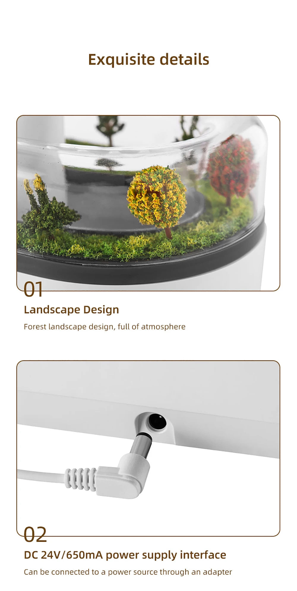 Aroma Humidifier Raindrop