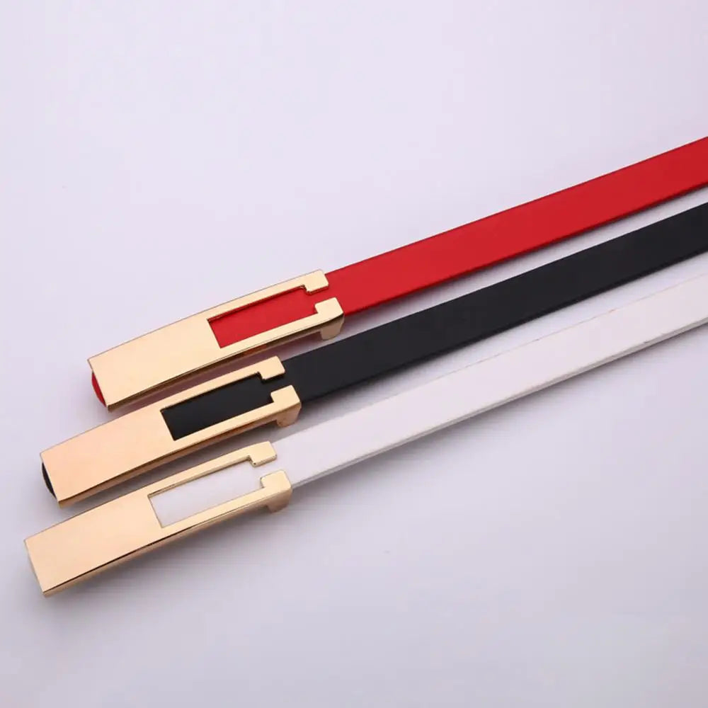Faux Leather Belt Strap