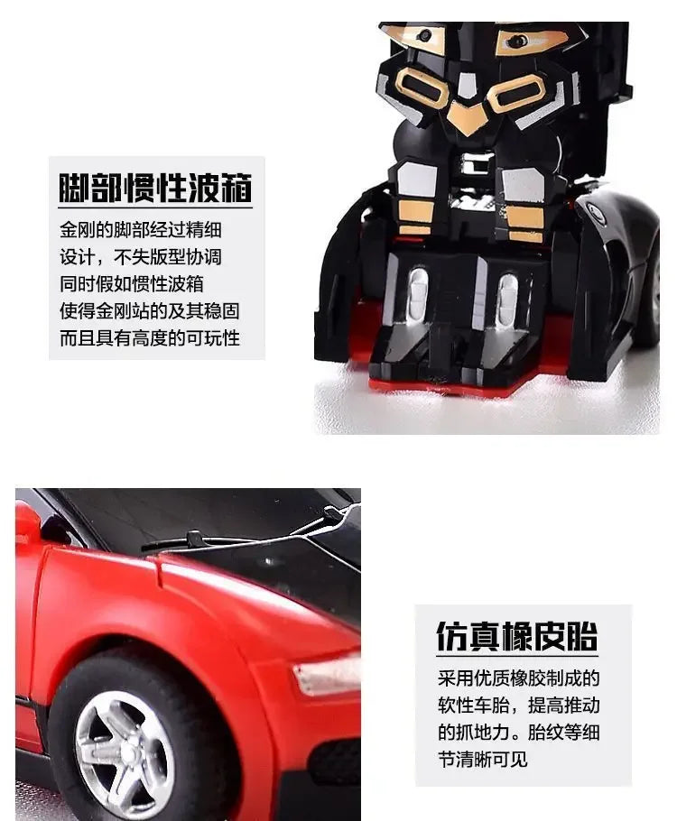Shape-shifting toy car