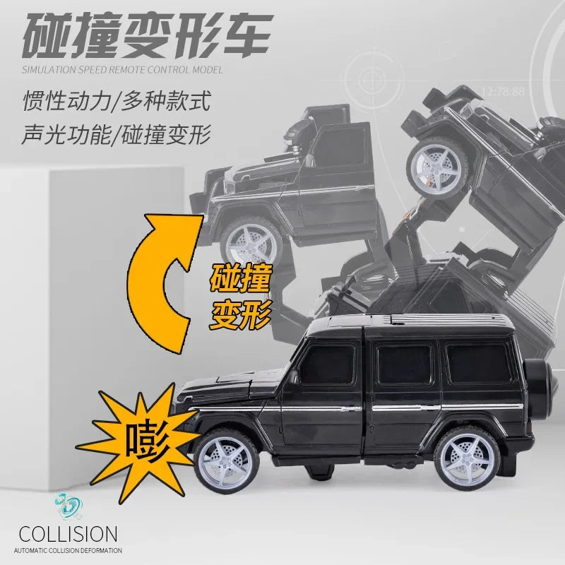 Shape-shifting toy car