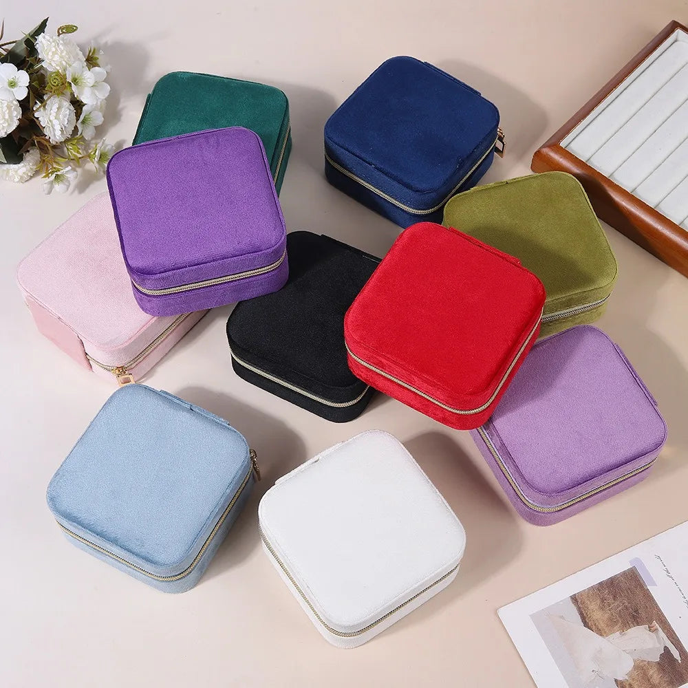 Velvet Jewelry Box