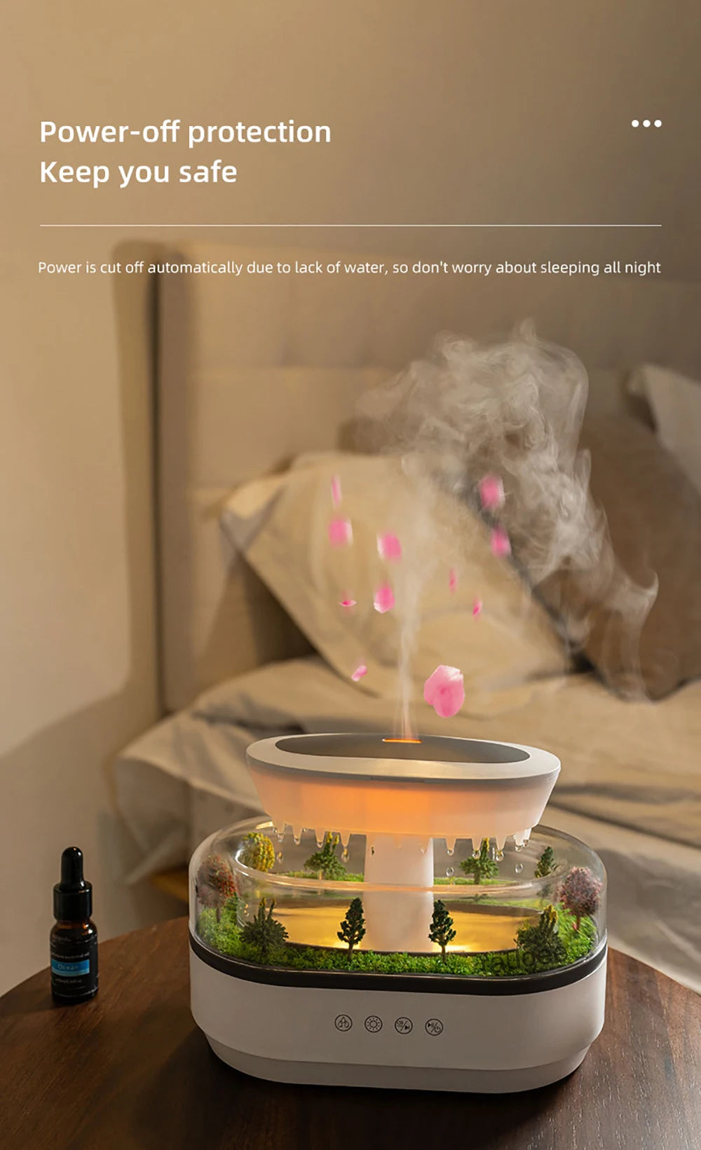 Aroma Humidifier Raindrop