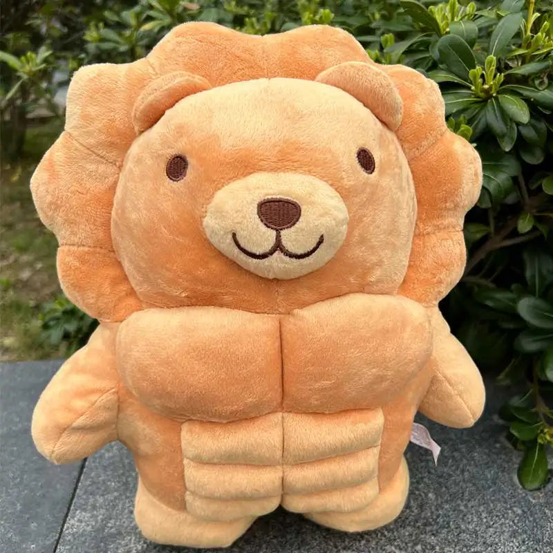 Cute Muscle Body Teddy Bear