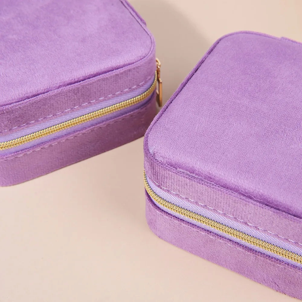 Velvet Jewelry Box