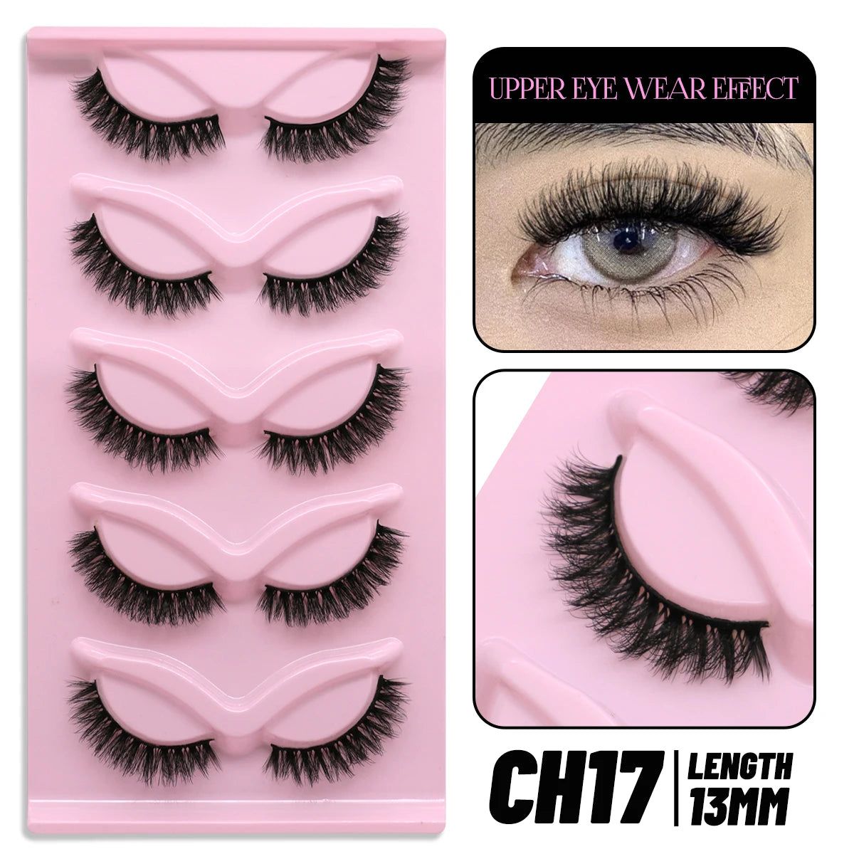 GROINNEYA Cat Eye Lashes