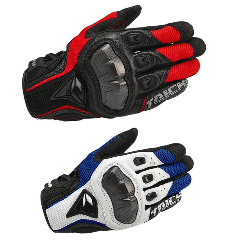 Leather Motorcycle Gloves