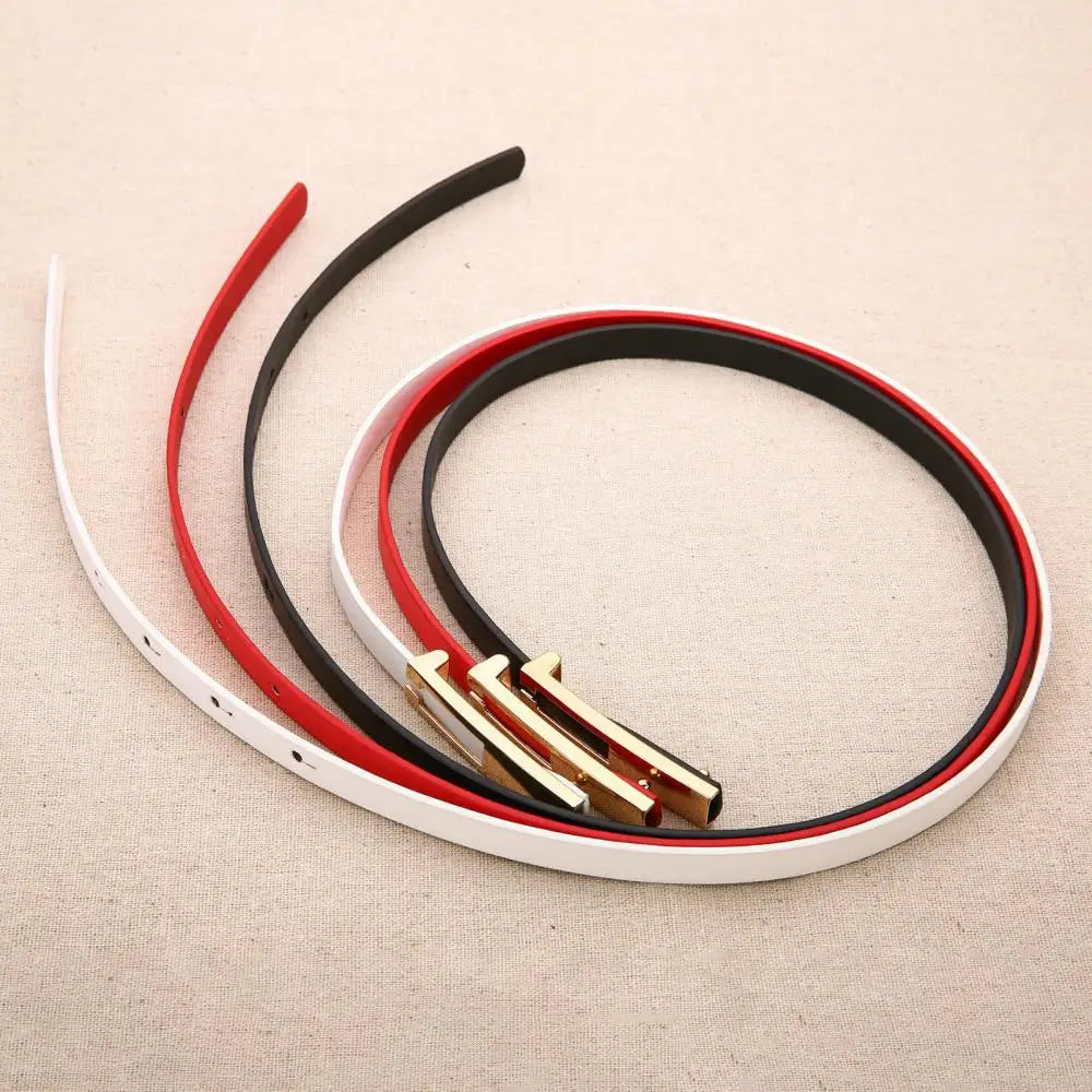 Faux Leather Belt Strap