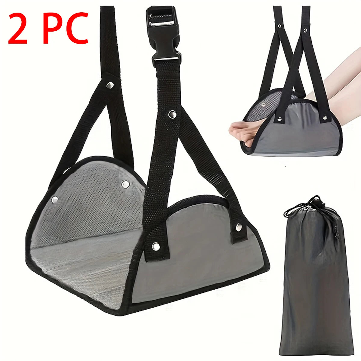 Adjustable foot hammocks