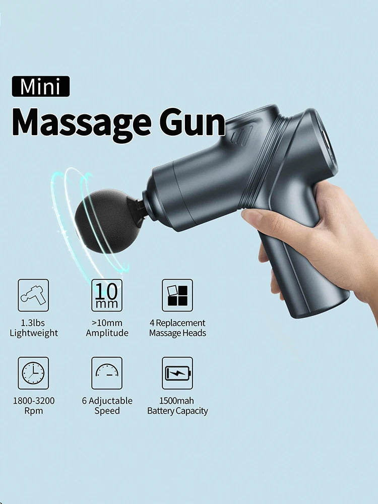 Mini Massage Gun Muscle Percussion Massager