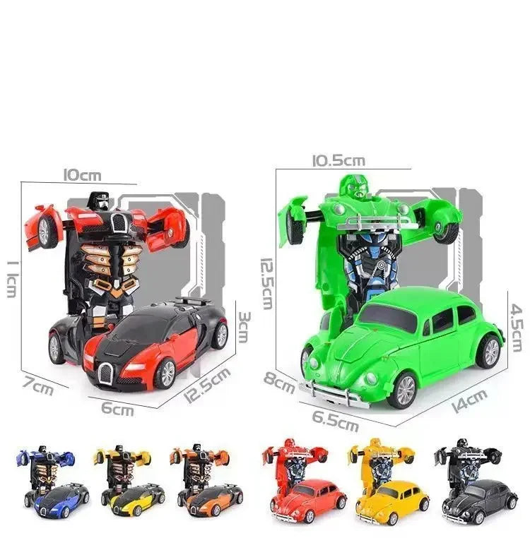 Shape-shifting toy car
