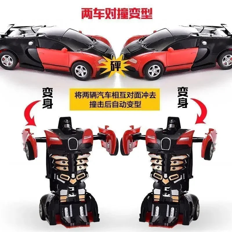 Shape-shifting toy car