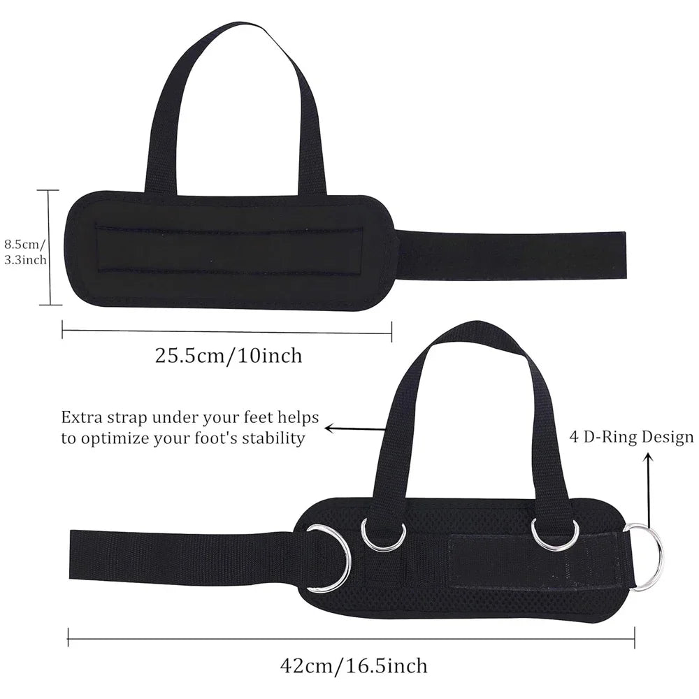 New Ankle Straps for Cable Machines Kickbacks