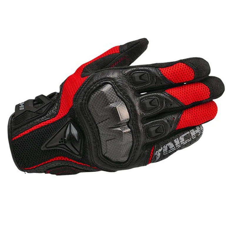 Leather Motorcycle Gloves