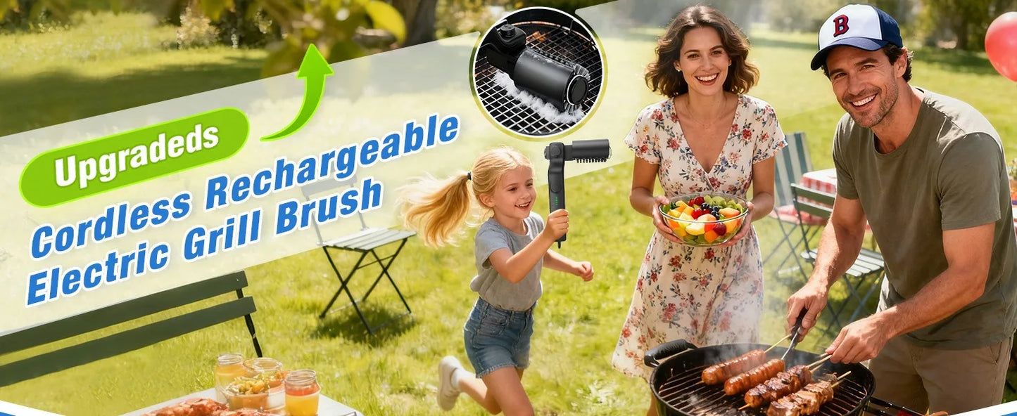 Electric Kitchen Grill Brush