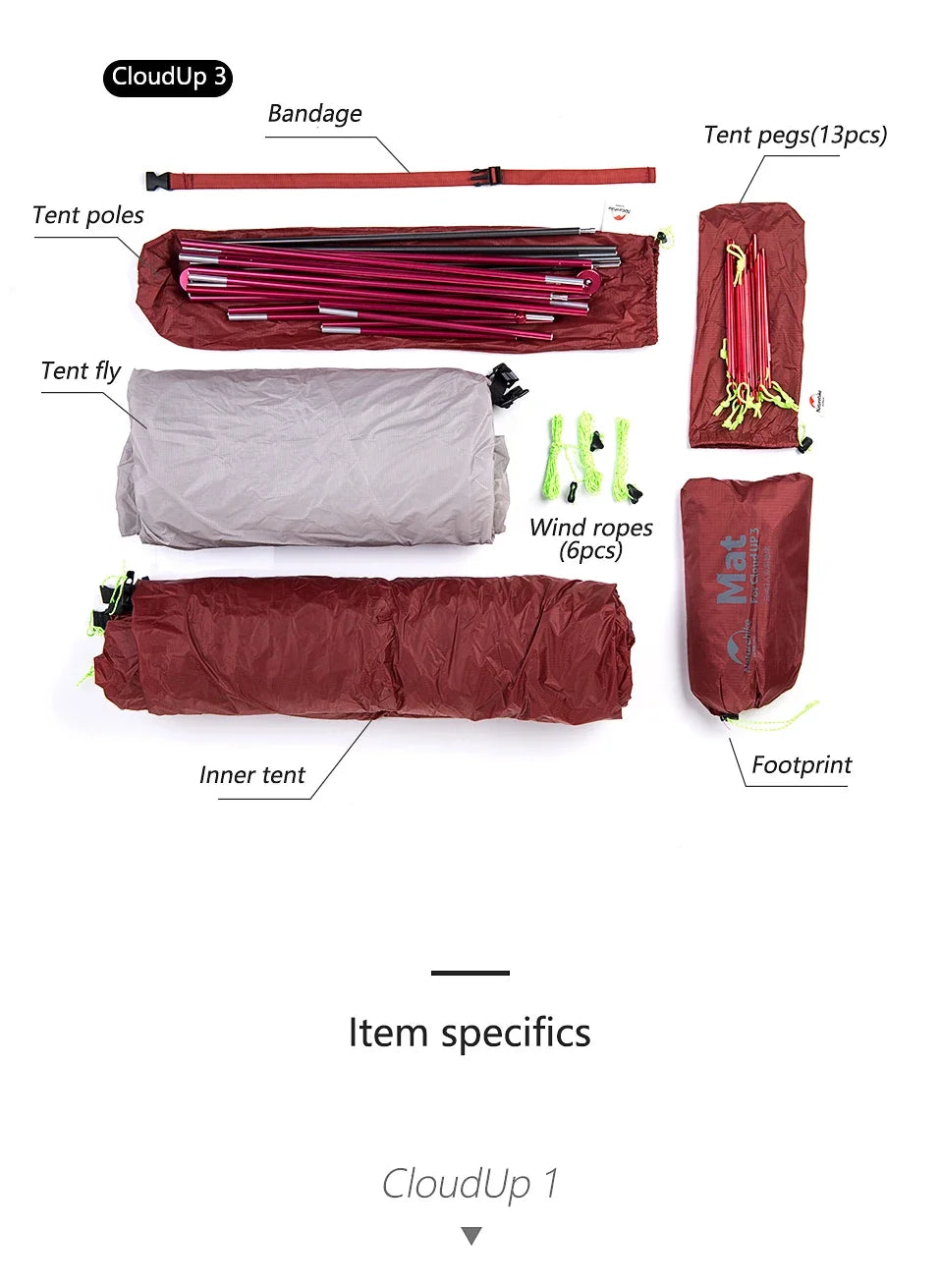 Naturehike Cloud Up Tent