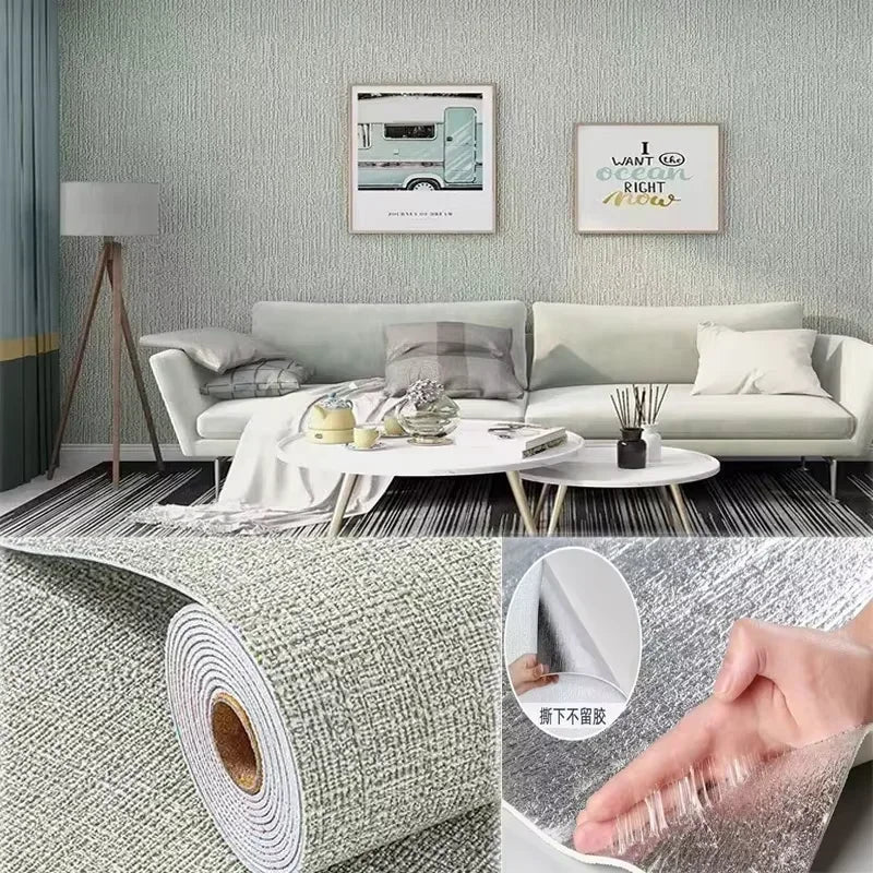 3D Imitation Linen wallpaper