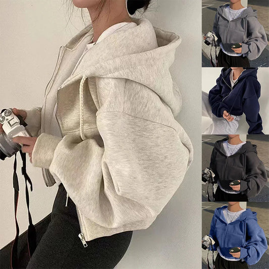 New Insfleece-lined Hooded Sweatshirt