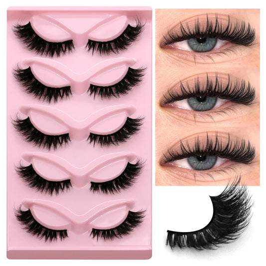 GROINNEYA Cat Eye Lashes
