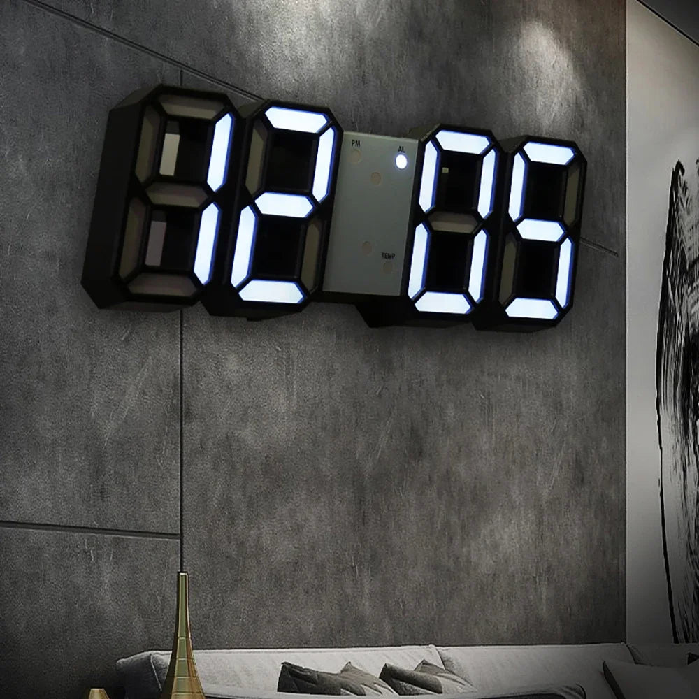 Table 3D LED Digital Alarm Clock