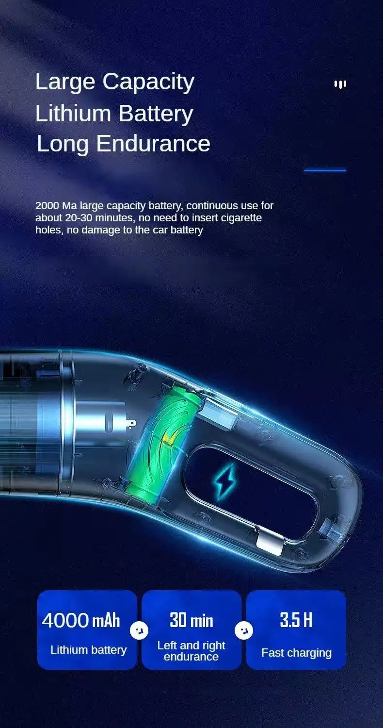 Rechargeable Portable  Vacuum Cleaner