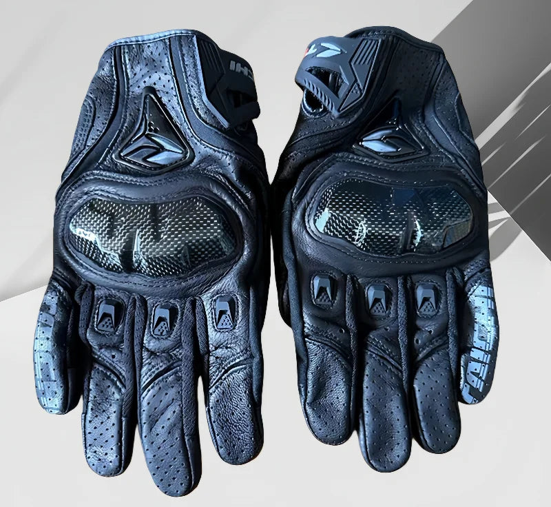 Leather Motorcycle Gloves