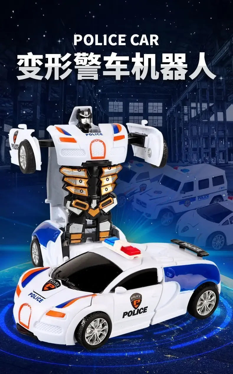 Shape-shifting toy car