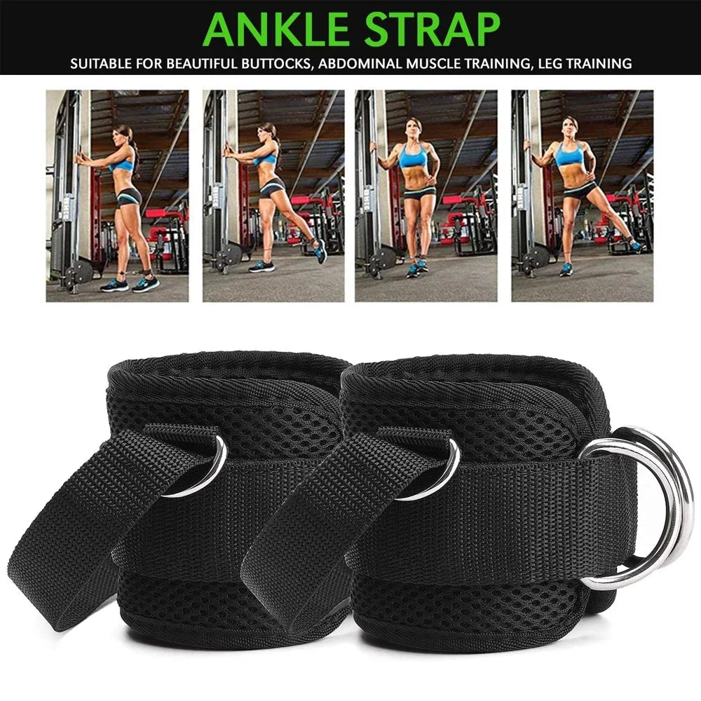 New Ankle Straps for Cable Machines Kickbacks