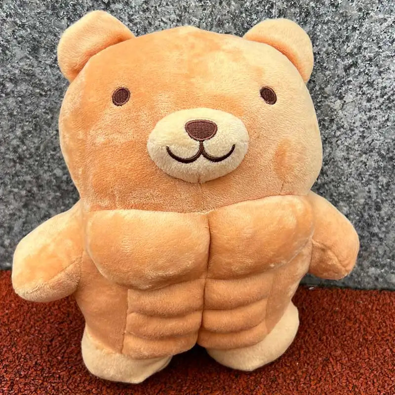 Cute Muscle Body Teddy Bear