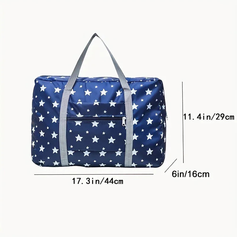 Portable travel luggage bag