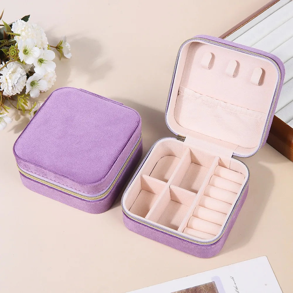 Velvet Jewelry Box