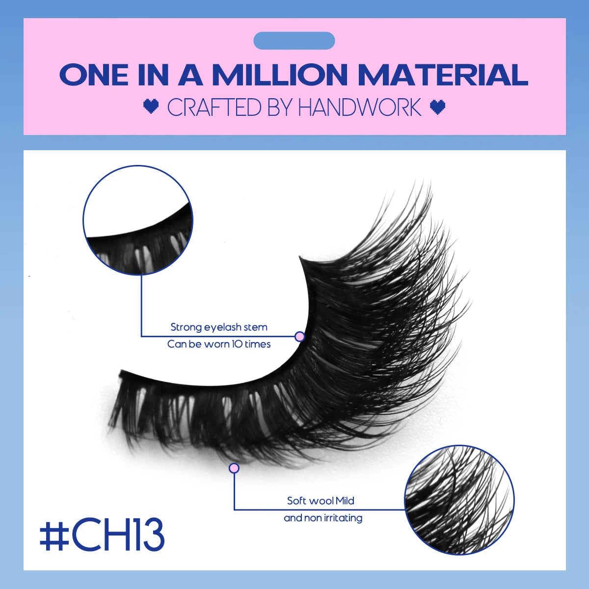 GROINNEYA Cat Eye Lashes