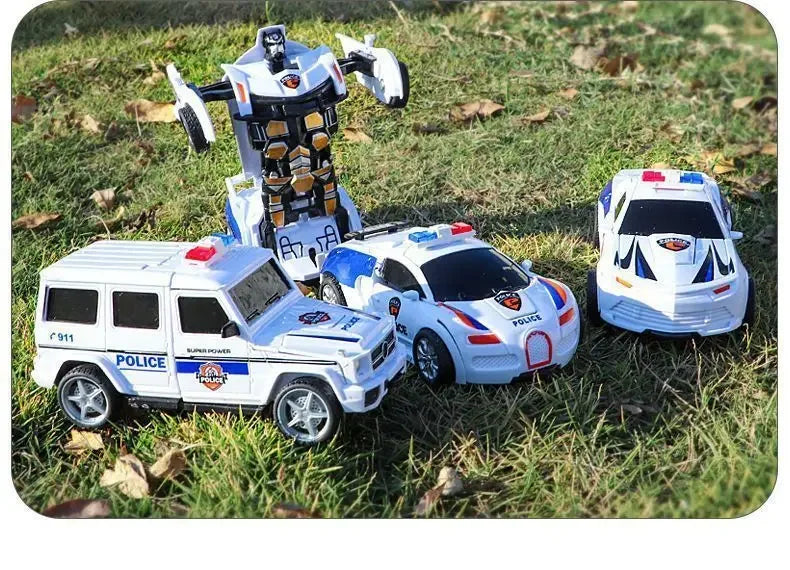 Shape-shifting toy car